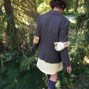 This Jacket has Rhinoceros and Elephant Elbow Pads